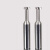 百瑞川 55度t型铣刀整体钨钢合金铝用钢用cnc刀具t形刀t型槽铣刀（定制） 16*5*8*75 