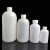 塑料瓶 HDPE广口瓶 样品瓶 塑料白小口瓶 样品分装液体留样瓶 带 大口有刻度带内盖500mL