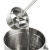 益美得 FH-1252 不锈钢水舀水瓢食堂酒店水勺长柄勺子 60CM超长柄口径14CM