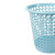 金诗洛 垃圾桶纸篓 镂空垃圾桶 洗手间卫生间塑料垃圾桶垃圾箱 颜色随机 K201
