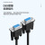 天背 RJ45转DB9连接线 RJ45/8P8C水晶头转RS232串口9针母转接线10米 TB-RJ167