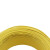 华美电线电缆 ZC-BV1.5平方单芯单股阻燃铜线国标家装铜芯硬电线 100米 黄色