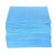 清洁除油布无尘布多用途工业擦拭布无纺布汽车喷漆烤漆贴膜吸水布 蓝色平纹300张(盒装)