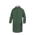 代尔塔 407005 工作雨衣带荧光条风衣款绿青XXL码1件装