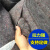 土工布毛毡大棚保温棉被家具包装毛毯黑心棉工程公路养护毯无纺布 300g4米宽*40米长