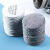 重松面具DR28SU2K配件U2K滤芯保护棉水洗圆形棉加厚加密白色 含碳片纤维棉 50片 其他