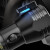 京斯坦 急手电筒多功能锤子太阳能充电手电筒警报指南针八合一电筒 YF006-多功能手电筒-黑色 1件