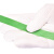 ihome PET塑钢打包带 1608型手动包装带热熔机用打包带 宽16mm厚0.8mm重20斤 绿色