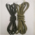絮实 丙纶编织绳 篷布绳 包芯绳 尼龙绳 军绿色 10毫米粗 100米1捆