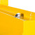 中研防爆柜化学品安全柜工业防火柜易燃可燃液体存放柜黄色4加仑（送锁具）