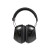 霍尼韦尔隔音耳罩 工业防噪音降噪睡眠耳罩 头戴式 黑色 VS130 SNR35 1035109 1副装