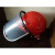 安全帽带防护面罩 LNG加气站  耐酸碱 防风防尘防飞溅 (桔色)一字型安全帽