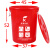 上海垃圾分类垃圾桶大号干垃圾湿垃圾户外圆形咖啡色棕色厨房物业 红色60升有盖（有害垃圾）
