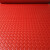豫之韵 PVC地垫塑料防水浴室厨房脚垫楼梯门垫车间仓库走廊防滑垫 红色牛津耐用款厚1.3mm 2.5米宽1米长