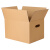 联嘉 纸皮箱搬家纸箱 包装箱快递打包箱7层超硬常规纸箱扣手孔 宽40cm×长60cm×高50cm