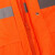 优导仕 橙色园林雨衣套装 分体环卫雨衣安全警示养护工作者制服 橙色园林雨衣套装L