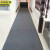 京洲实邦 红色0.6*0.9m 商用PVC双条纹复合胶底地毯防滑可裁剪JZSB-9052