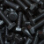 铁屹 8.8级黑色螺栓 外六角螺栓 全螺纹螺丝 螺杆螺母垫片套装 一包价 M16*150 10个/包