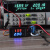 双向正负测量双显直流电压电流表头 电流检测模块 霍尔电流传感器 红+蓝 100V/10A