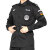 易美丽诺 LC0562 春秋酒店小区保安工作服安保服装 黑色 M码165cm