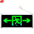 谋福J222安全出口消防指示灯LED新国标消防应急灯 疏散指示牌紧急通道标志灯（双面双方向）