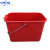 中环力安 酒店保洁打扫卫生清洁水桶 红色单桶ZHLA-8407