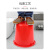 企桥 红色手提塑料水桶 洗车桶化工储水桶清洁桶 加强加厚款口径31.5*高度27.5cm约13升10/件