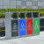 三四公园垃圾桶景区分类户外街道环卫市政学校不锈钢室外大分类 北京桶镀锌板