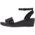 卡骆驰（crocs）女凉鞋露趾粗中跟纯色防水台舒适百搭简约 blackblack 6