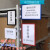 稳东磁性标牌仓库标识牌货架分类提示牌货架标牌标示卡 磁铁标签A4 A4蓝色双磁300*210mm