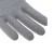星宇 十三针尼龙乳胶皱纹半浸手套,颜色：灰,尺码:M；L518