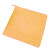 家政保洁专用毛巾吸水不掉毛擦地桌布百洁布家务清洁抹布厨房用品 3030cm黄色中厚10条装