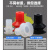 机械手配件真空吸盘工业B5/B8/B10/B15硅橡胶高回弹吸盘吸嘴气动 B10-S硅胶(红色)