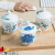 醴陵釉下五彩陶瓷杯子创意带盖茶杯水杯办公礼品会议室酒店泡茶杯 松树