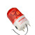 CiSN 声光报警器 警示灯LED灯泡旋转指示灯LTE-1101螺栓款（无声）红色 220V