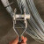 大棚钢丝紧线器大棚线塑钢绳紧绳钢丝捆绑器提升温室卡线紧固器 一代齿轮紧线-10个