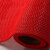 罗德力 PVC塑料地垫 S型镂空网格地垫防滑垫防水地垫门垫 红色 宽1.2m*长15m*厚5.5mm一卷