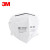 3M 9502+防雾霾PM2.5 防飞沫KN95口罩 舒适针织带 头戴式口罩  1包50只