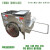 手推垃圾环卫车户外保洁小区物业400L塑料拉式不锈钢清洁回收铁桶 不锈钢简易款