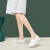 谋福（CNMF）春季护士鞋女软底小白鞋工作鞋（PU护士鞋-白色） 38