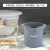 白云清洁（baiyun cleaning）小号水桶手提塑料水桶保洁商用带刻度 10L