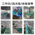 忽风防静电台垫绿色胶皮实验室维修桌垫无异味耐磨工作台垫PVC胶皮板 0.6米*1.5米*2mm