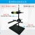 莱菁栎机器视觉微调实验支架 CCD工业相机支架+万向光源架 光学测试台定制定做 光源支架 含光轴和十字夹