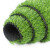 金诗洛 人造假草坪 仿真塑料地毯幼儿园楼顶阳台围墙安全网假草皮地垫 加密翠绿色20mm(柔软款)2M*25M K217