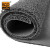 爱柯部落 PVC丝圈地垫地毯 6050型防尘地垫1.2m×3m出入口防滑地垫除尘刮沙地毯 灰色 可定制 110058