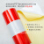 安全反光贴纸反光贴道路黄黑红白警示桩反光膜电线杆交通防撞柱子 17CM红白间距40