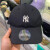 MLB帽子好物洋基队NY小标速干遮阳防晒男女2023夏棒球帽CPC 白色 国内款速发