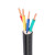 汉缆（hanlan） 聚乙烯交联绝缘电力电缆 YJV-0.6/1kV-4*1.5 黑色 1m