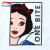 李宁童装儿童短袖夏款女大童迪士尼联名公主系列卡通形象字母印花短袖YHSR330-1标准白（白雪公主印花）160