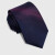 MORNYMOSS品牌条纹领带男正装商务真丝桑蚕丝8cm领带礼盒装 紫色渐变条纹 RS-8012